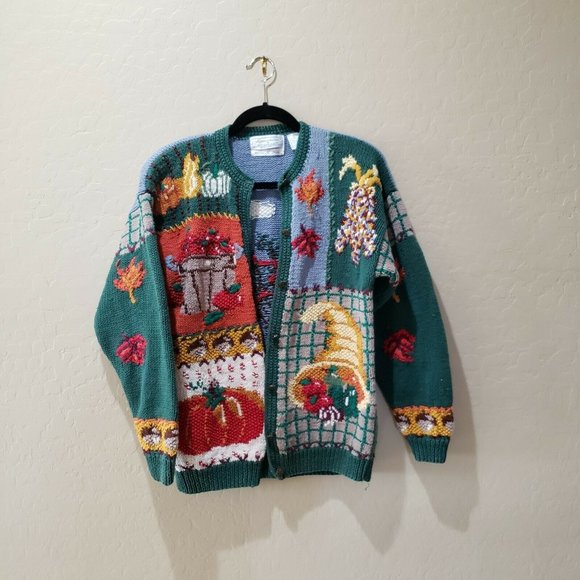 NORTHERN ISLES Small HANDKNIT THANKSGIVING Harvest - Picture 10 of 12